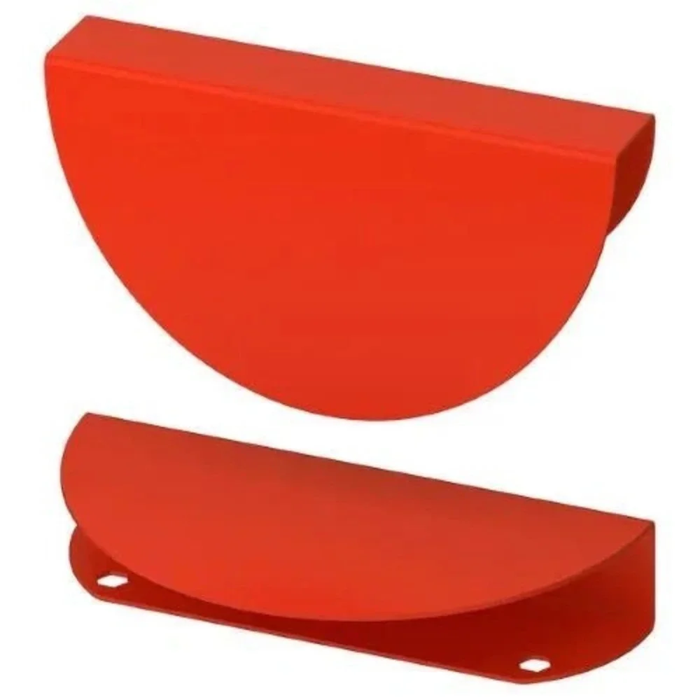 IKEA BEGRIPA Orange Half Round Cabinet Handle Pull Knob 5 1/8